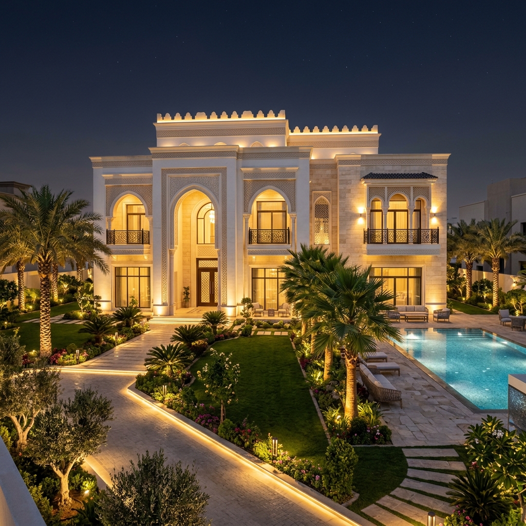 فيلا سكنية فاخرة - حي الملقا